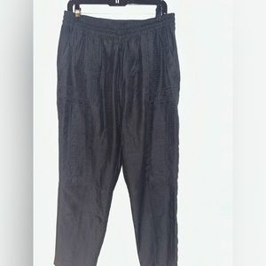 Kobi Halperin black pants with beautiful stitching design